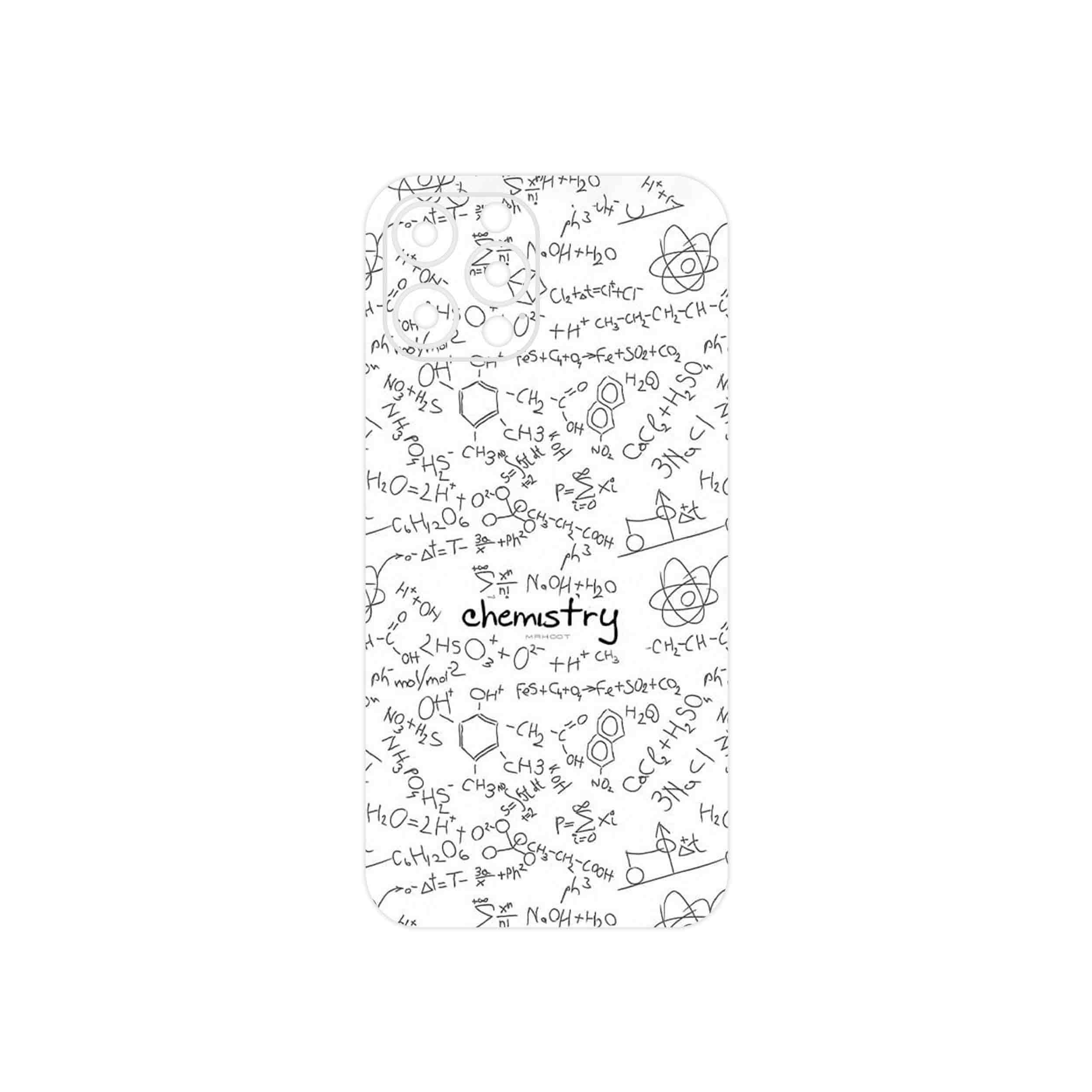 برچسب پوششی ماهوت مدل Chemistry Science مناسب برای گوشی موبایل اپل iPhone 12 Pro Max