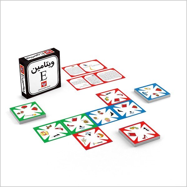بازی فکری ویتامین E / رده سنی +5 سال/ افزایش دقت و تمرکز/ بازیتا
