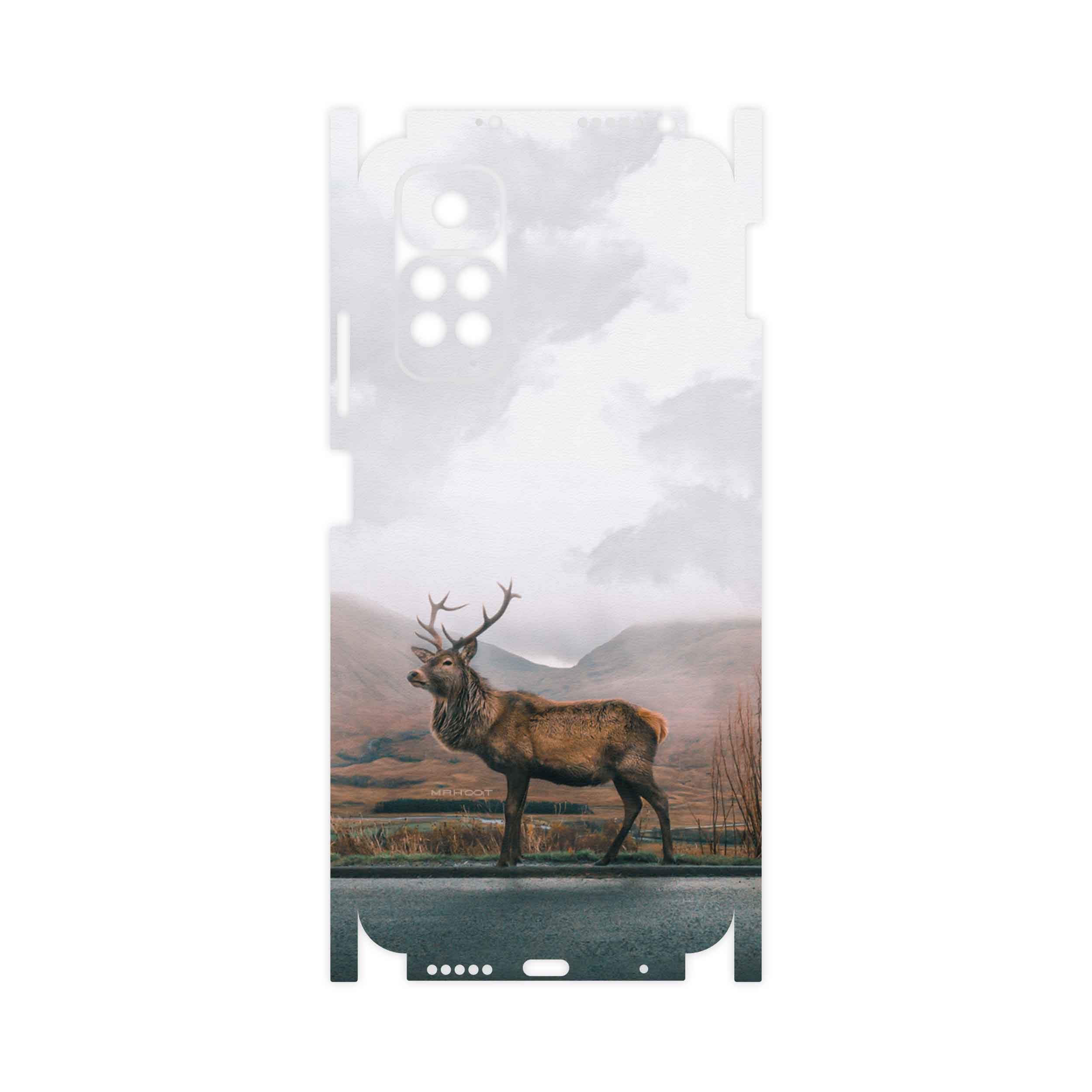برچسب پوششی ماهوت مدل Horned-Deer-FullSkin مناسب برای گوشی موبایل شیائومی Redmi Note 11S