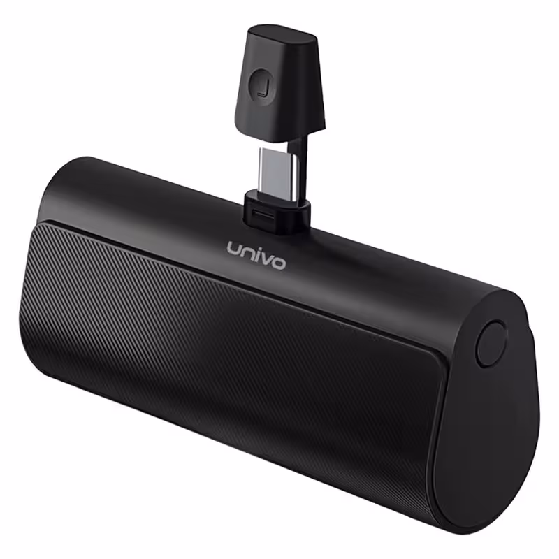 پاوربانک یونیوو مدل UN5000 USB-C ظرفیت 4500 میلی آمپر ساعت | کالا مکس