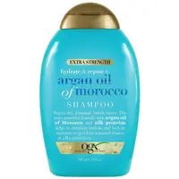شامپو تقویت کننده مو او جی ایکس مدل Extra Strength Argan Oil حجم 385 میلی لیتر