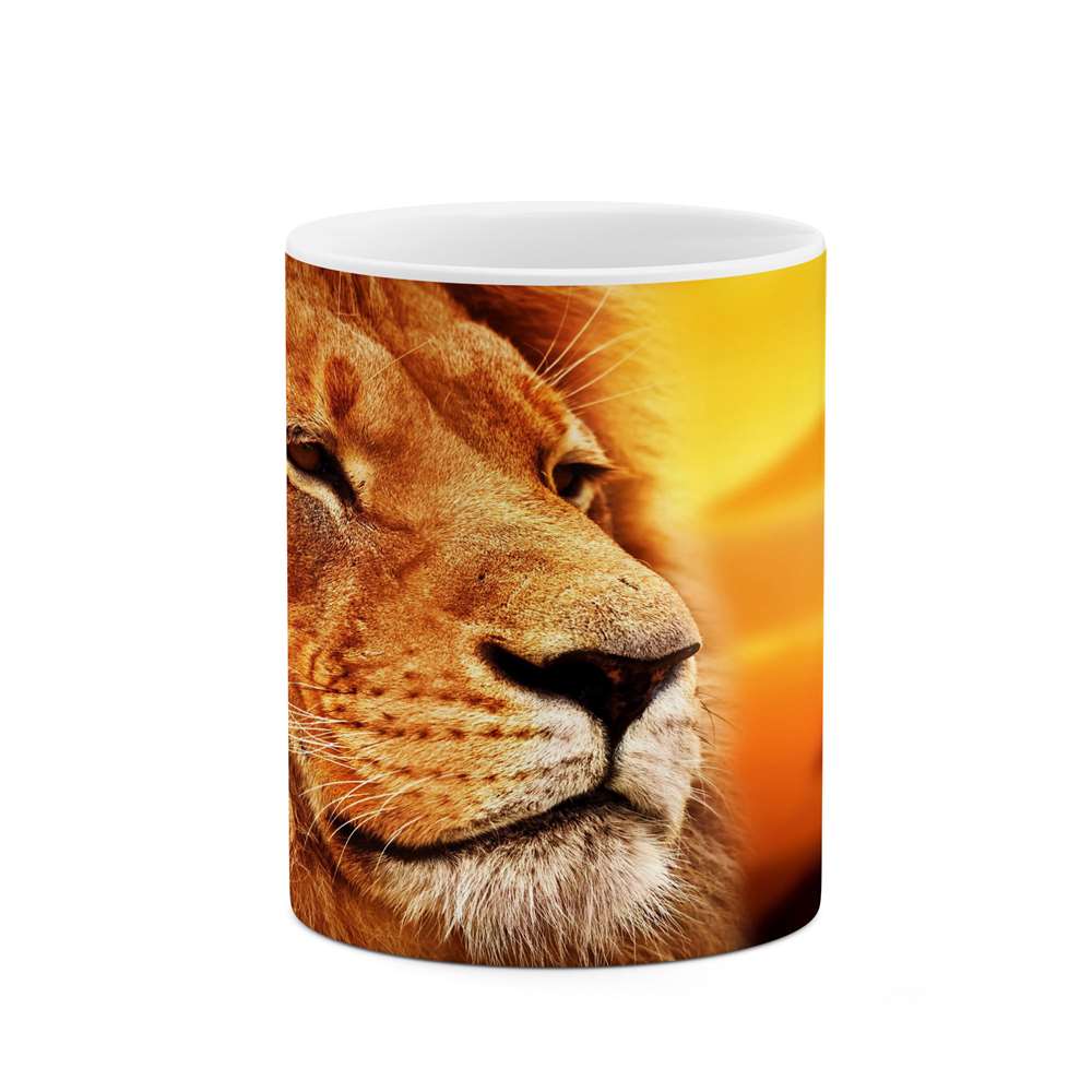 ماگ طرح شیر نر  مدل mgp14132