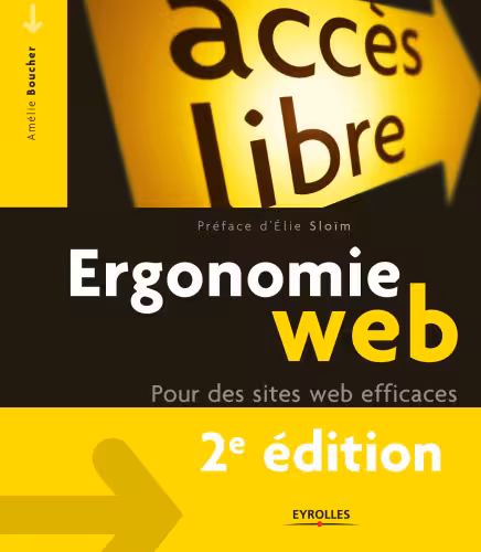 خرید و دانلود نسخه کامل کتاب Ergonomie Web : Pour des sites web efficaces - 2e edition