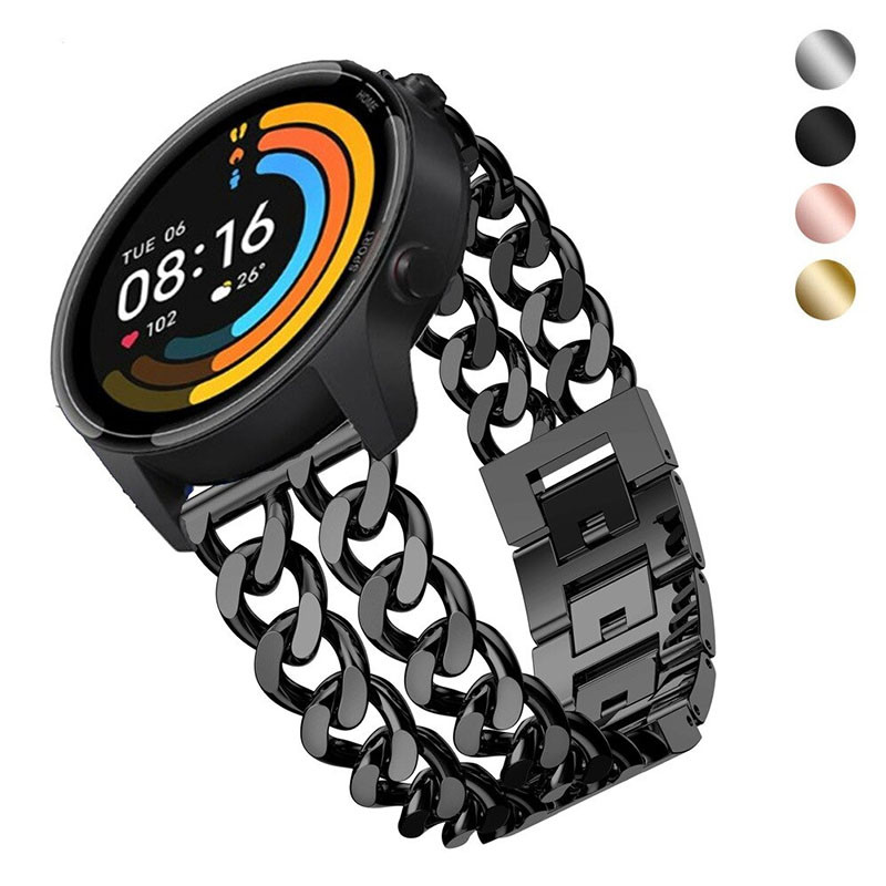 بند دریم مدل Cartier 2R مناسب برای ساعت هوشمند آمازفیت S1 Active