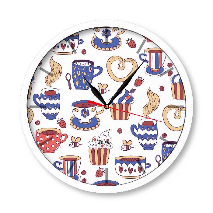 ساعت دیواری راویتا طرح فانتزی مدل 1008