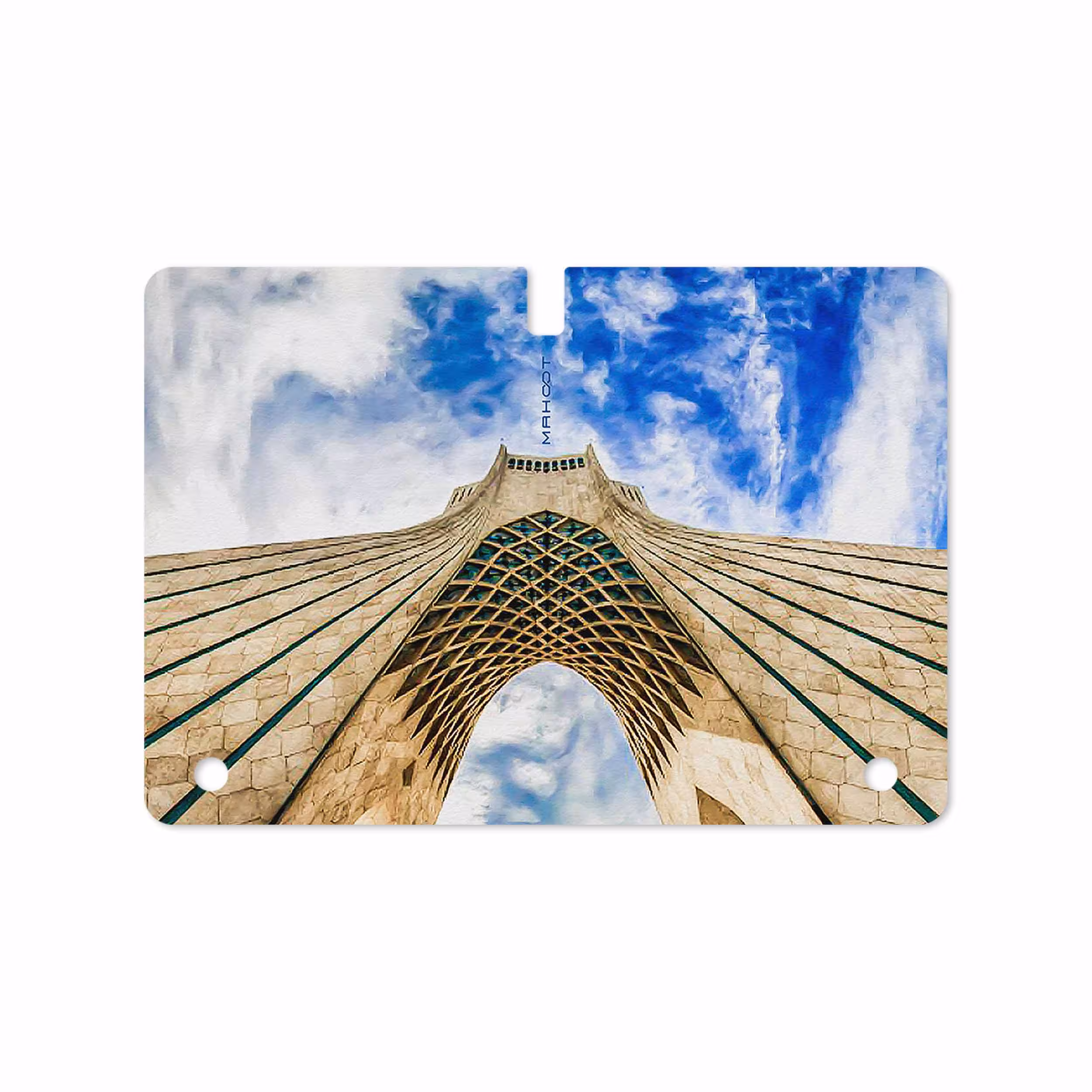 برچسب پوششی ماهوت مدل AZADI-Tower مناسب برای تبلت سامسونگ Galaxy Tab S 10.5 2014 T800