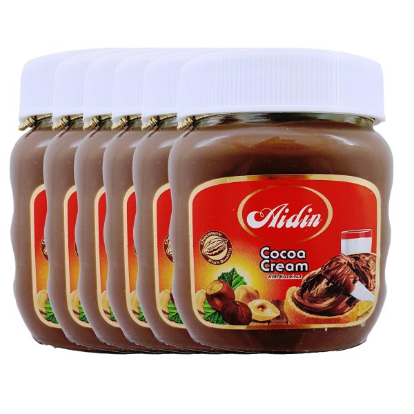 شکلات صبحانه فندقی آیدین مقدار 350 گرم بسته 6 عددی | فروشگاه اینترنتی تاتا کالا