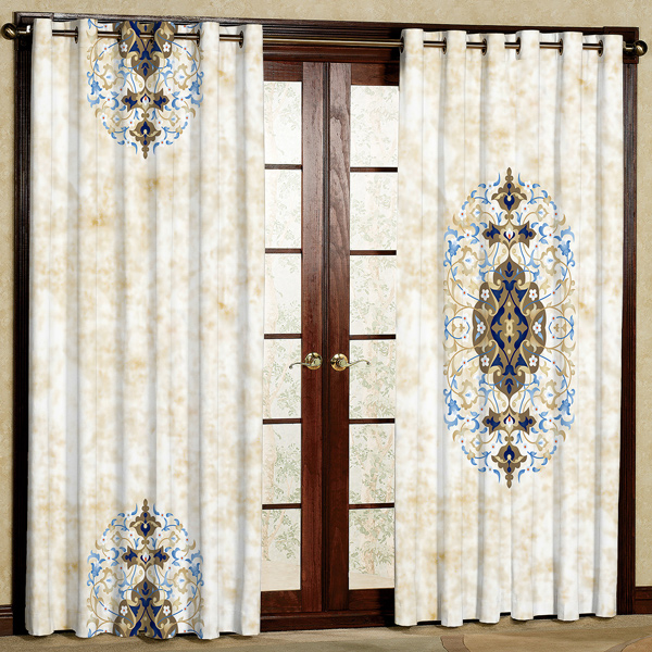 پرده مدل مخمل پانچی کد 7603 سایز 280x140 سانتی متر