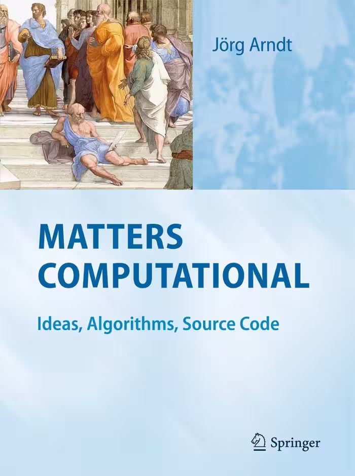 خرید و دانلود نسخه کامل کتاب Matters Computational: Ideas, Algorithms, Source Code