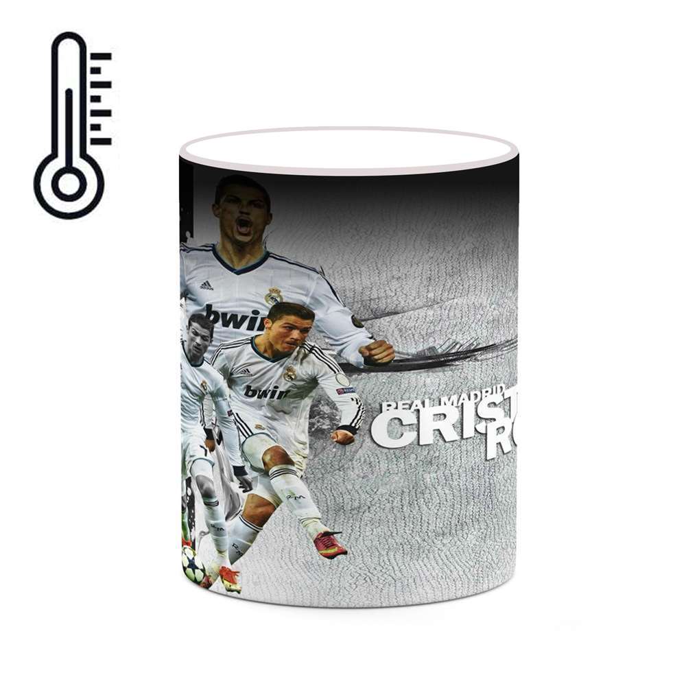 ماگ حرارتی کاکتی طرح کریستیانو رونالدو مدل mgh24862