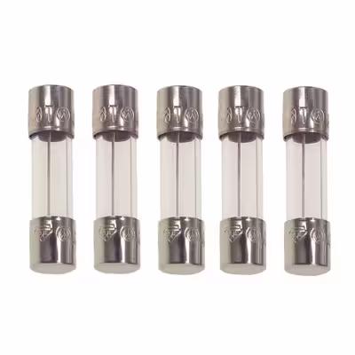 فیوز شیشه ای 20 آمپر کد F2 بسته 5 عددی