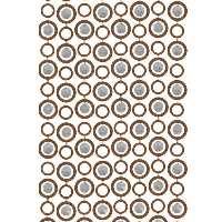 پرده آویز ترکیبی چوب و کریستال مدل رویا عرض50 ارتفاع 120 سانتیمتر(قهو ه ای)