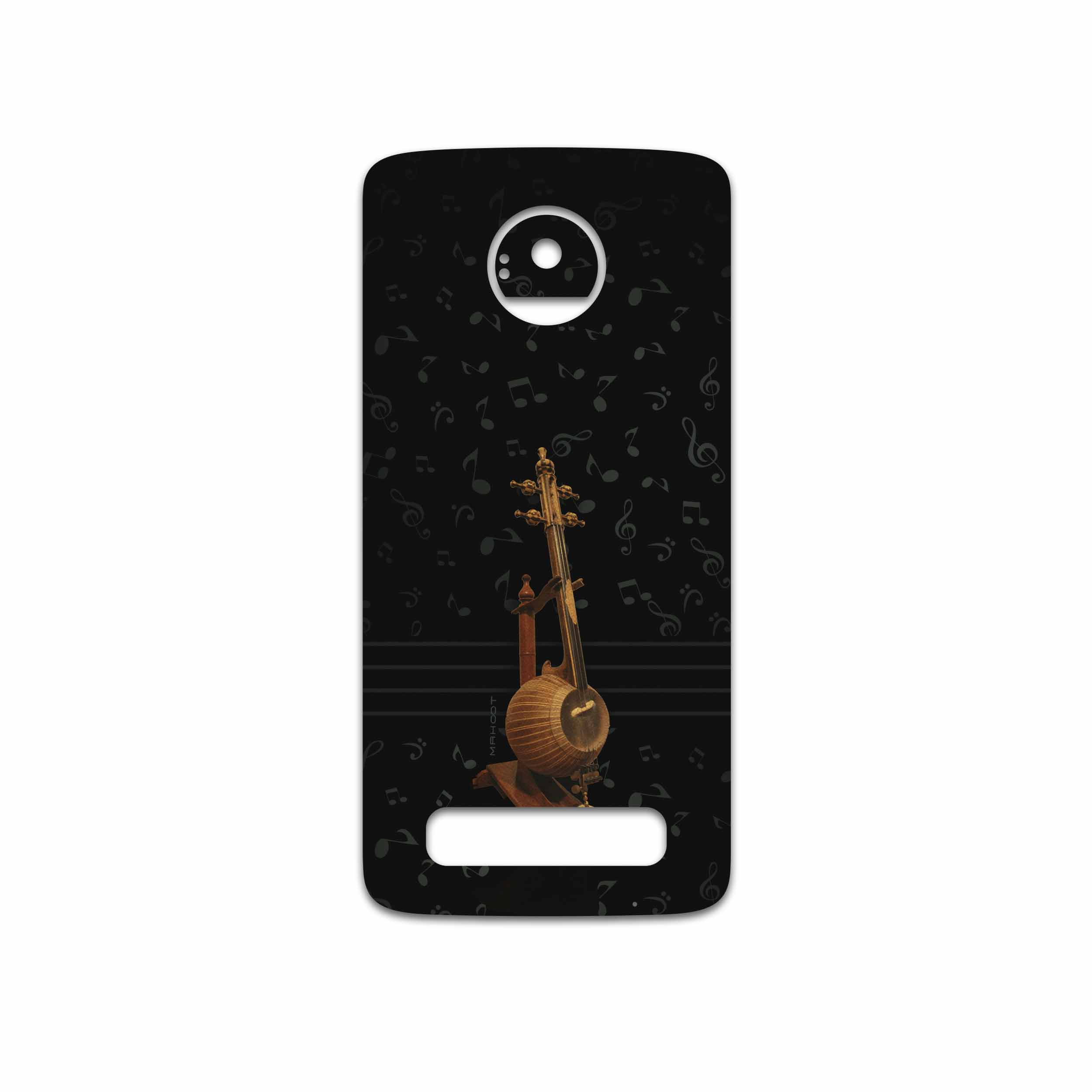 برچسب پوششی ماهوت مدل Persian Fiddle Instrument مناسب برای گوشی موبایل موتورولا Moto Z Play