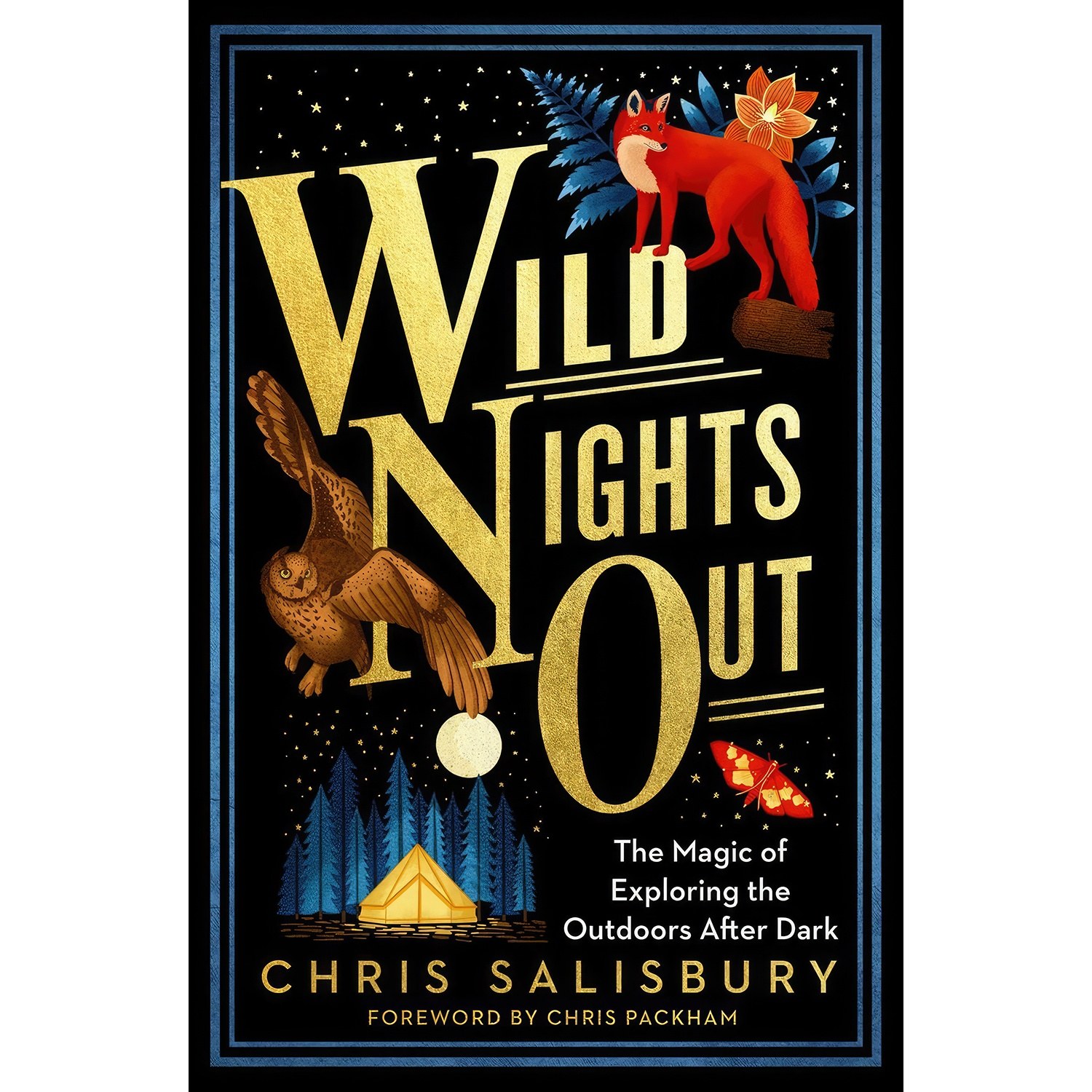 کتاب زبان اصلی Wild Nights Out اثر Chris Salisbury and Chris Packham