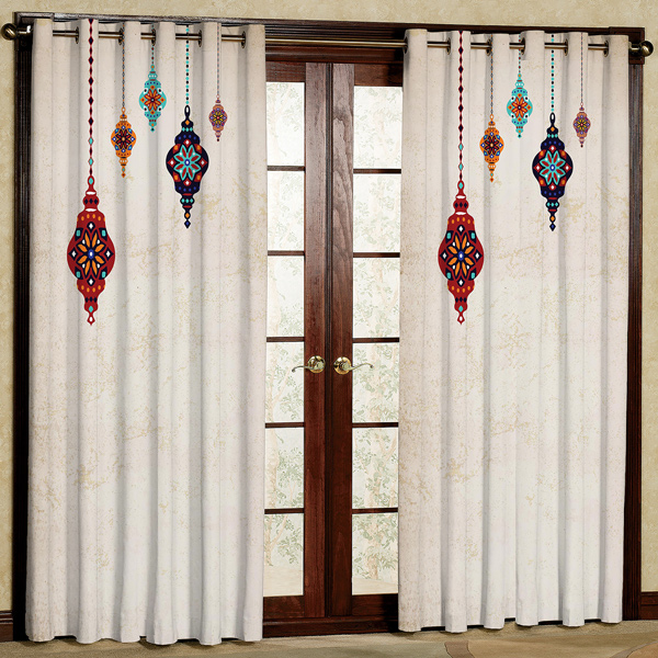 پرده مدل پانچی کد 5352 سایز 280x140 سانتی متر