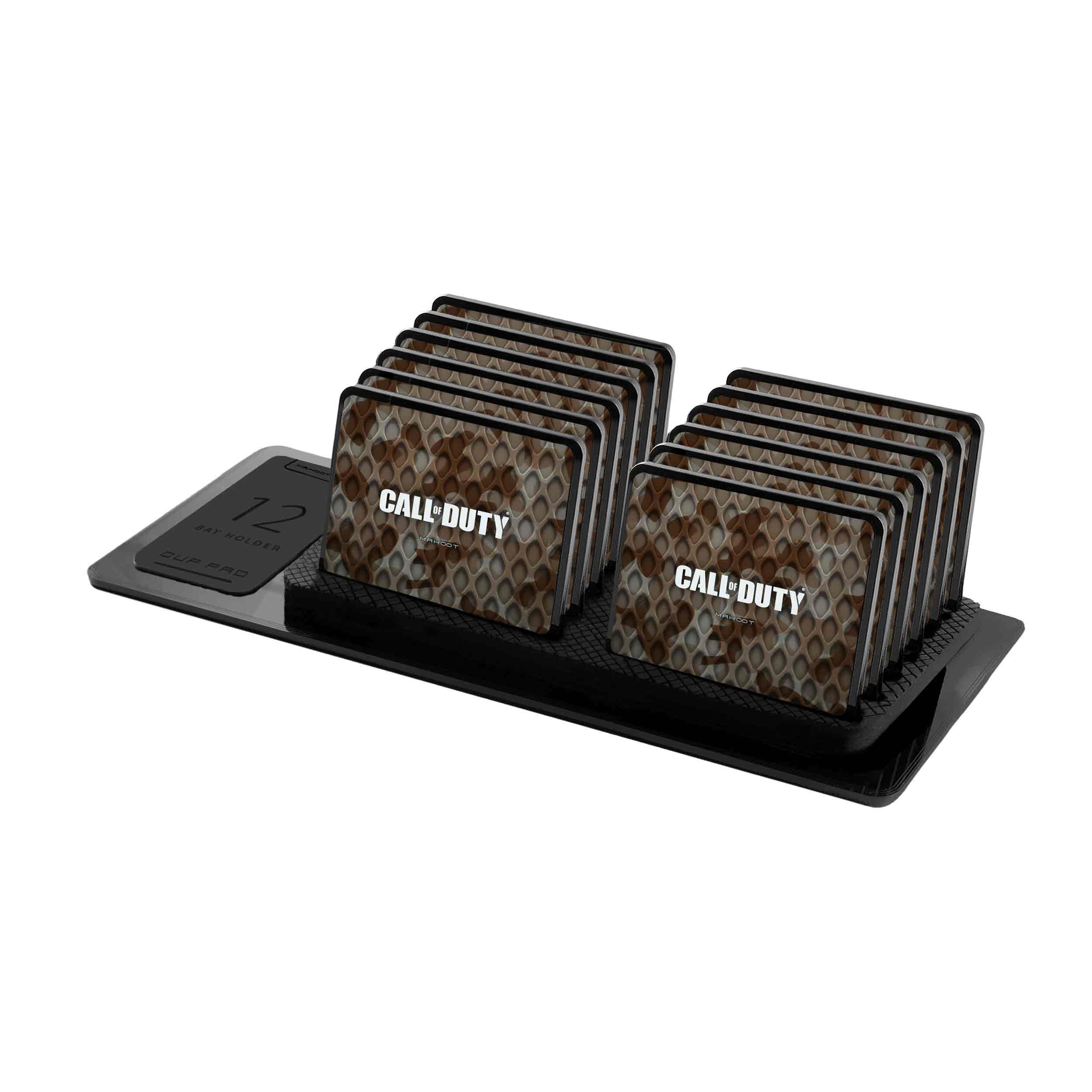 زیر لیوانی ماهوت مدل Call-of-Duty-Game بسته 12 عددی