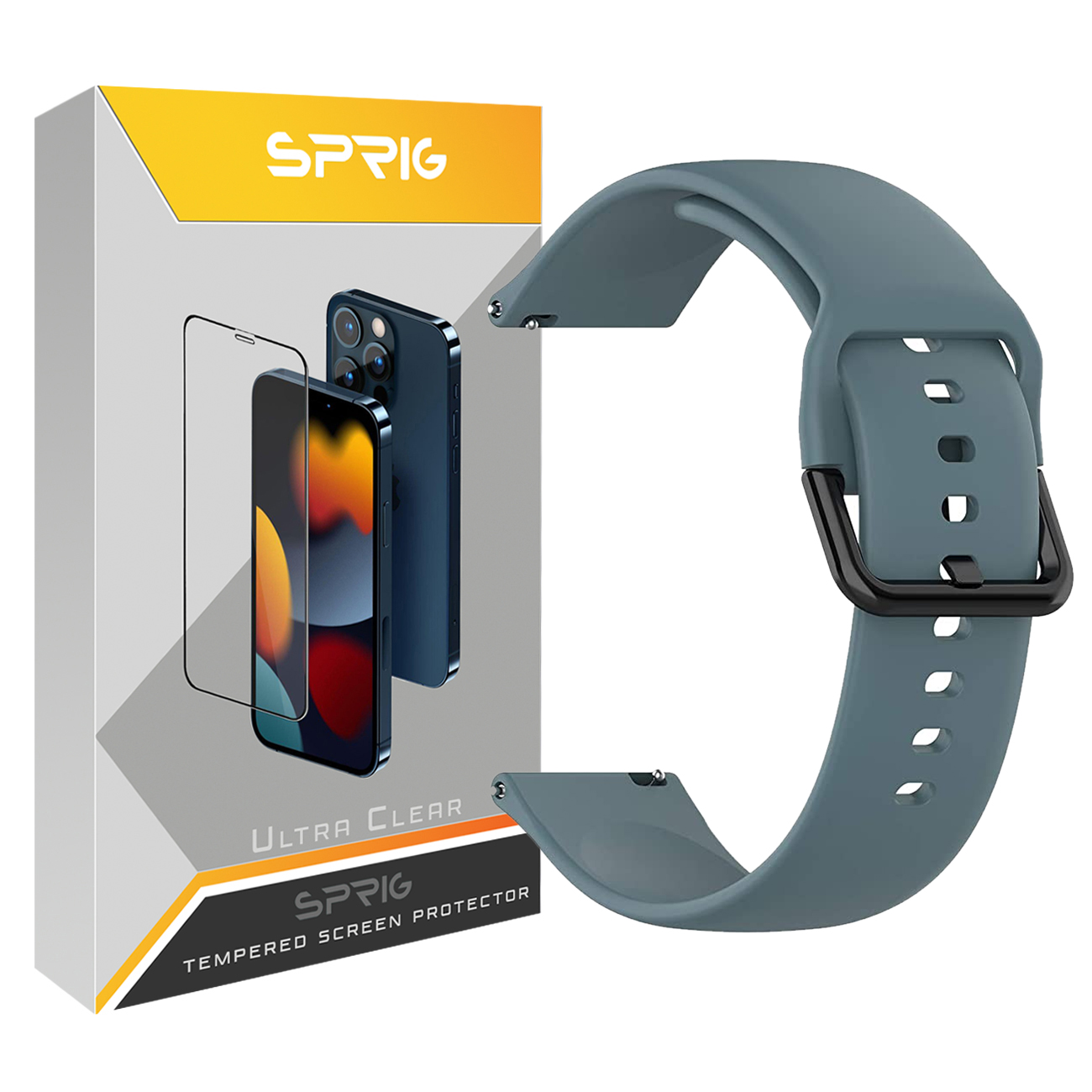 بند اسپریگ مدل SGK-22SP مناسب برای ساعت هوشمند شیائومی Haylou RT2