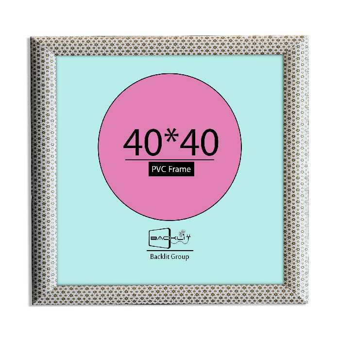 قاب عکس بکلیت طرح خاتم مدل 40x40-3CM