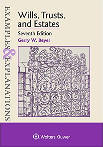 خرید و دانلود نسخه کامل کتاب Wills, Trusts, and Estates (Examples & Explanations) (7th Edition) - pdf