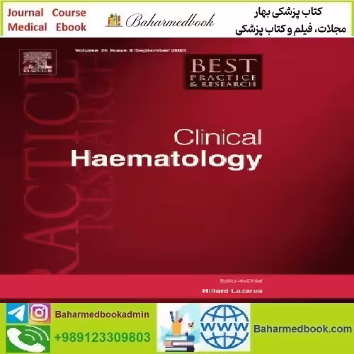 Best Practice &amp; Research Clinical Haematology Volume 35 Issue 1