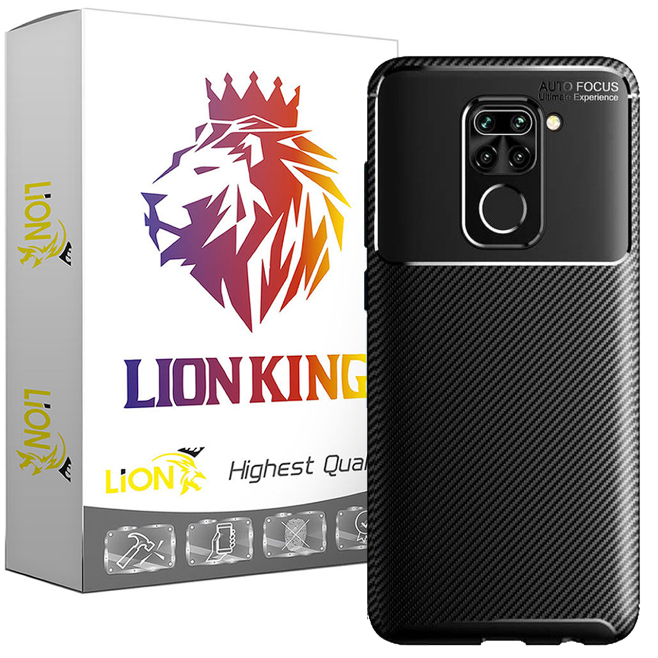  کاور لاین کینگ مدل A21 مناسب برای گوشی موبایل شیائومی Redmi Note 9