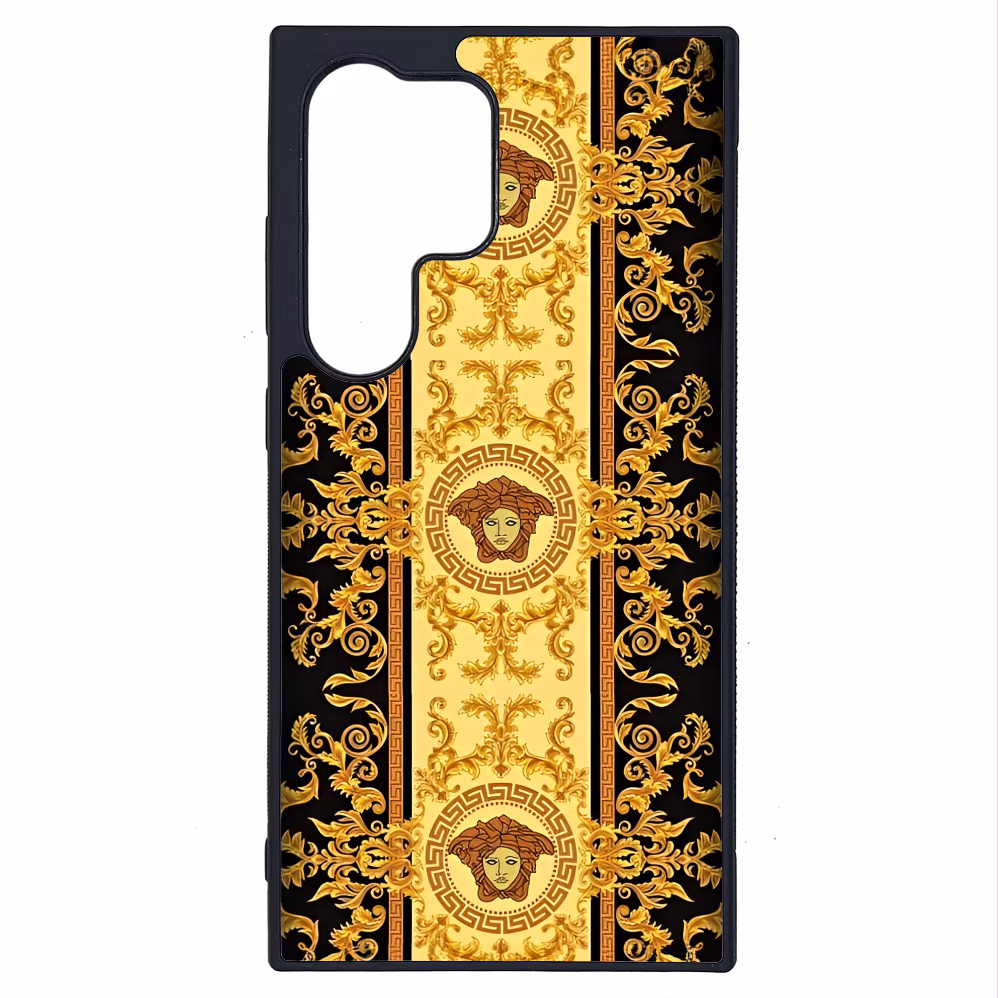 کاور طرح ورساچه VERSACE کد G-177 مناسب برای گوشی موبایل سامسونگ Galaxy S24 Ultra | دیجی قاب دونی