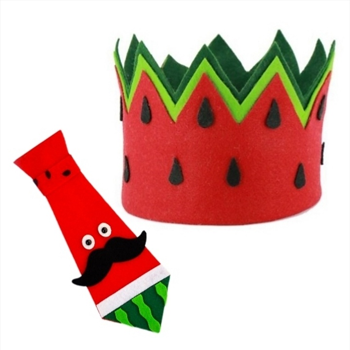 ابزار مهمانی مدل تاج یلدا و کراوات