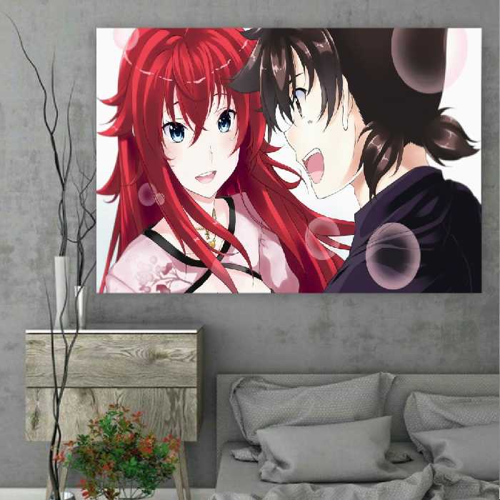 تابلو شاسی طرح انیمه HIGH School DXD مدل SDT124