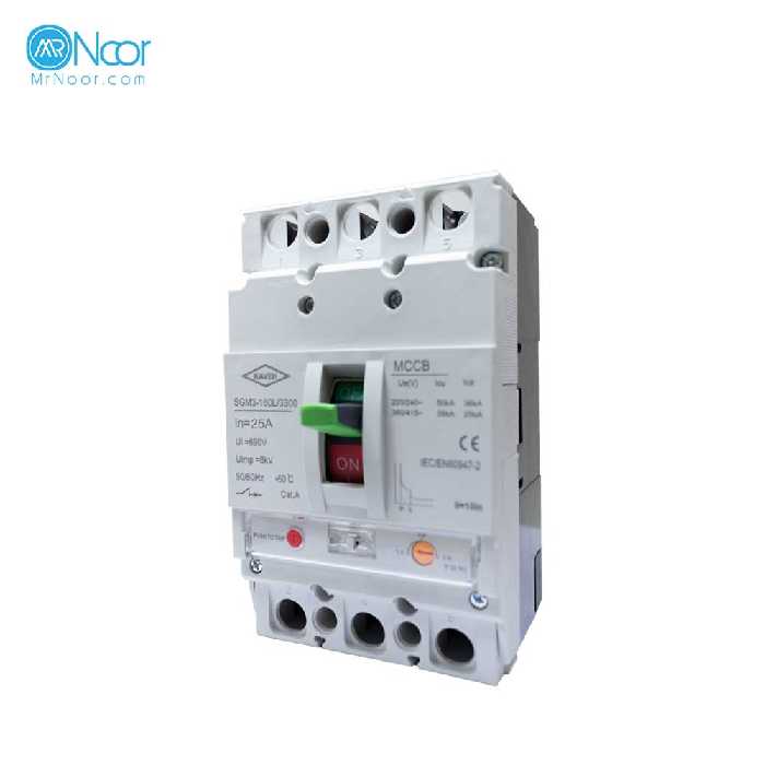 کلید اتوماتیک 25 آمپر قابل تنظیم کاوه - مستر نور