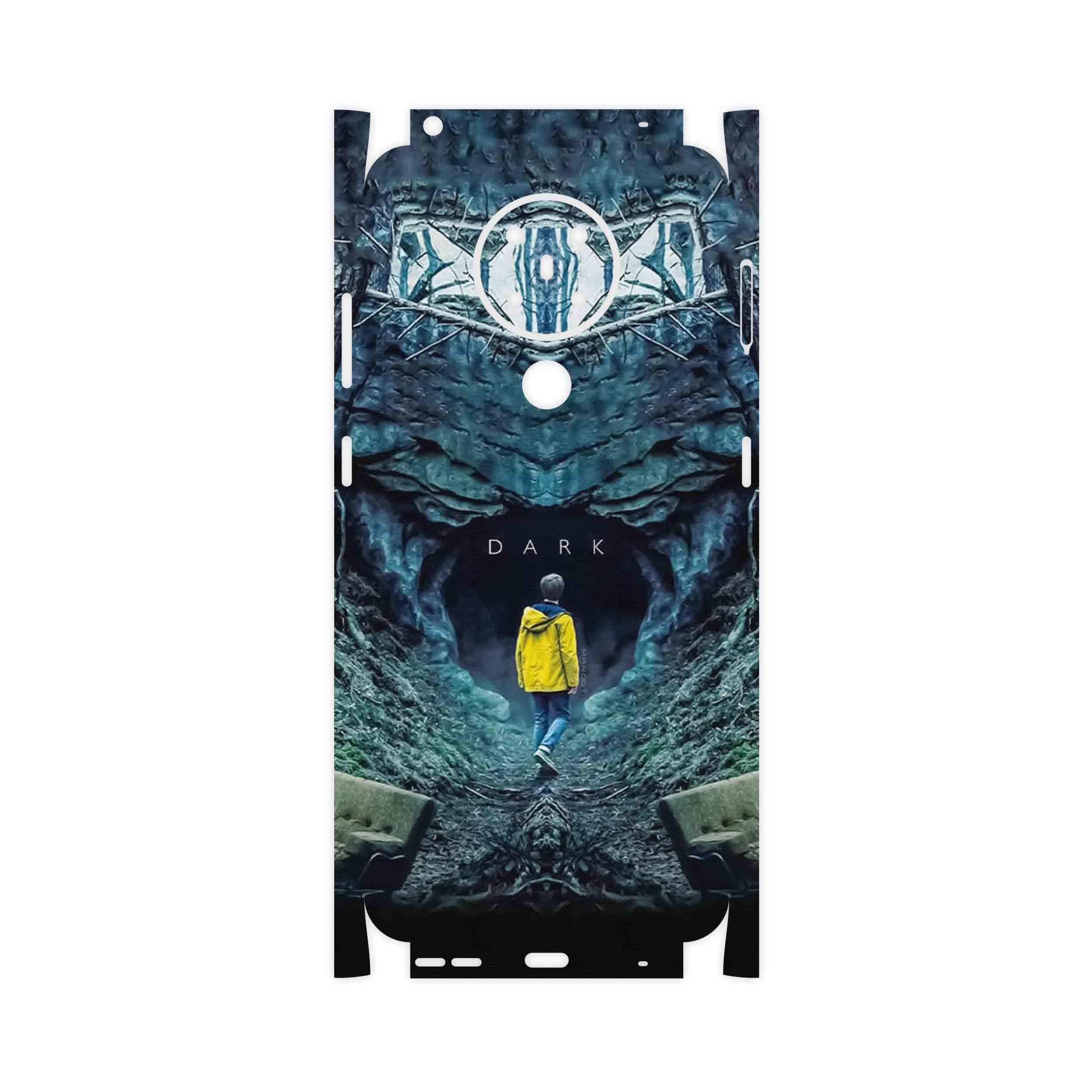 برچسب پوششی ماهوت مدل Dark-FullSkin مناسب برای گوشی موبایل نوکیا 5.3