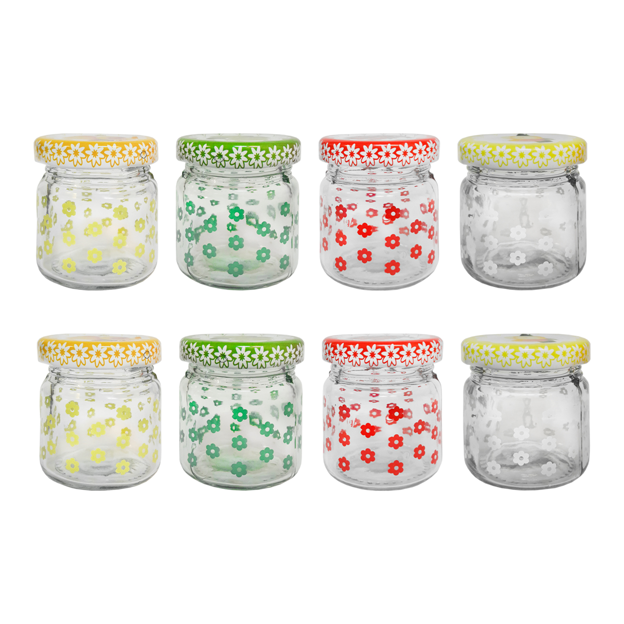 جای زعفران مدل Fruits کد 2578-G بسته 8 عددی