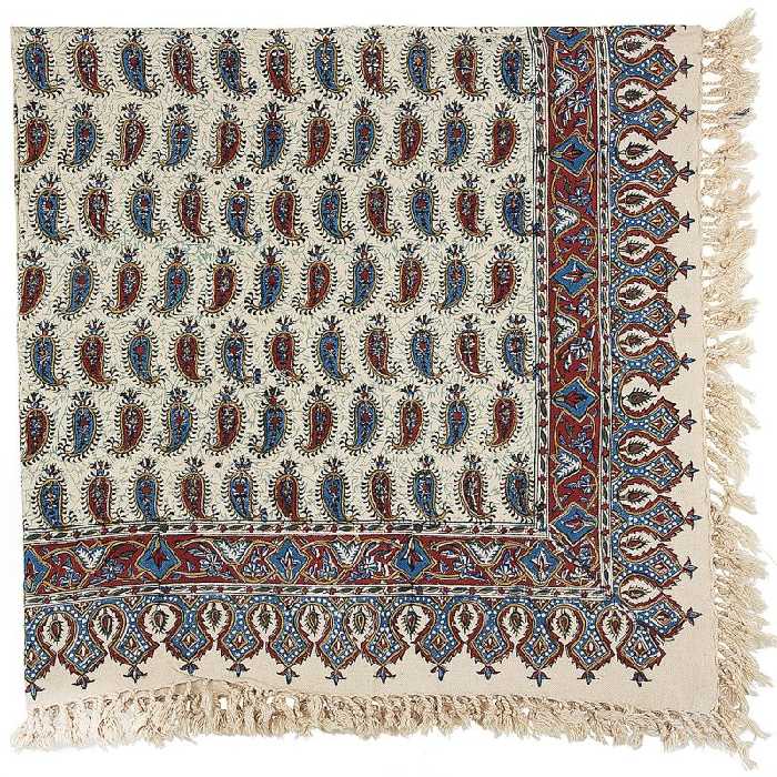 رومیزی قلمکار عطریان طرح بته جقه صفوی کد G473