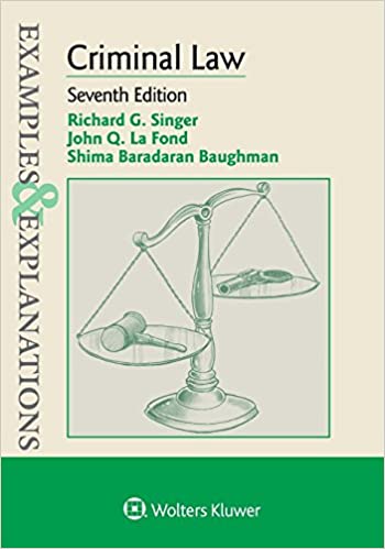 خرید و دانلود نسخه کامل کتاب Examples & Explanations for Criminal Law (7th Edition) - pdf