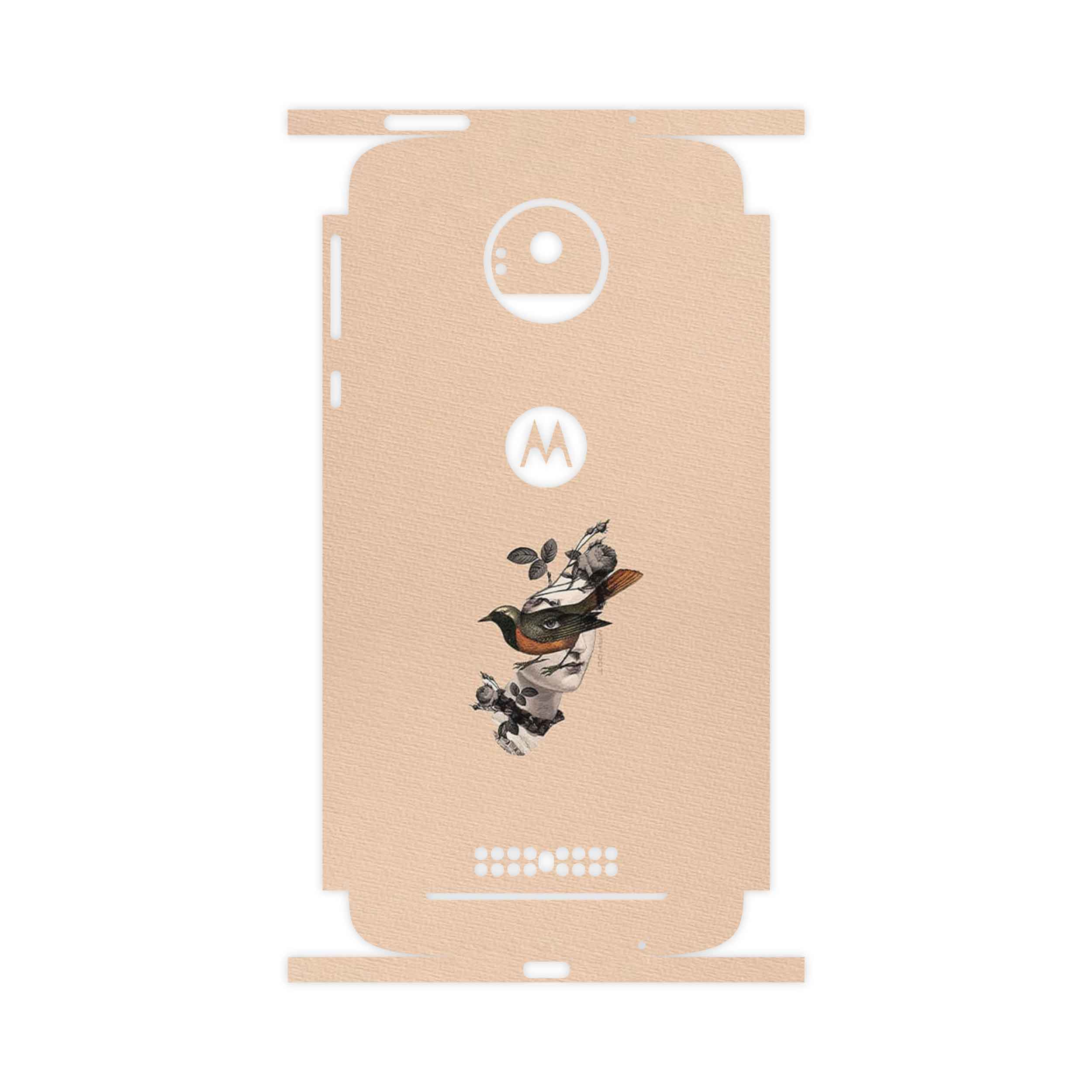 برچسب پوششی ماهوت مدل Collage of surreal Portrait of Women 2-FullSkin مناسب برای گوشی موبایل موتورولا Moto Z