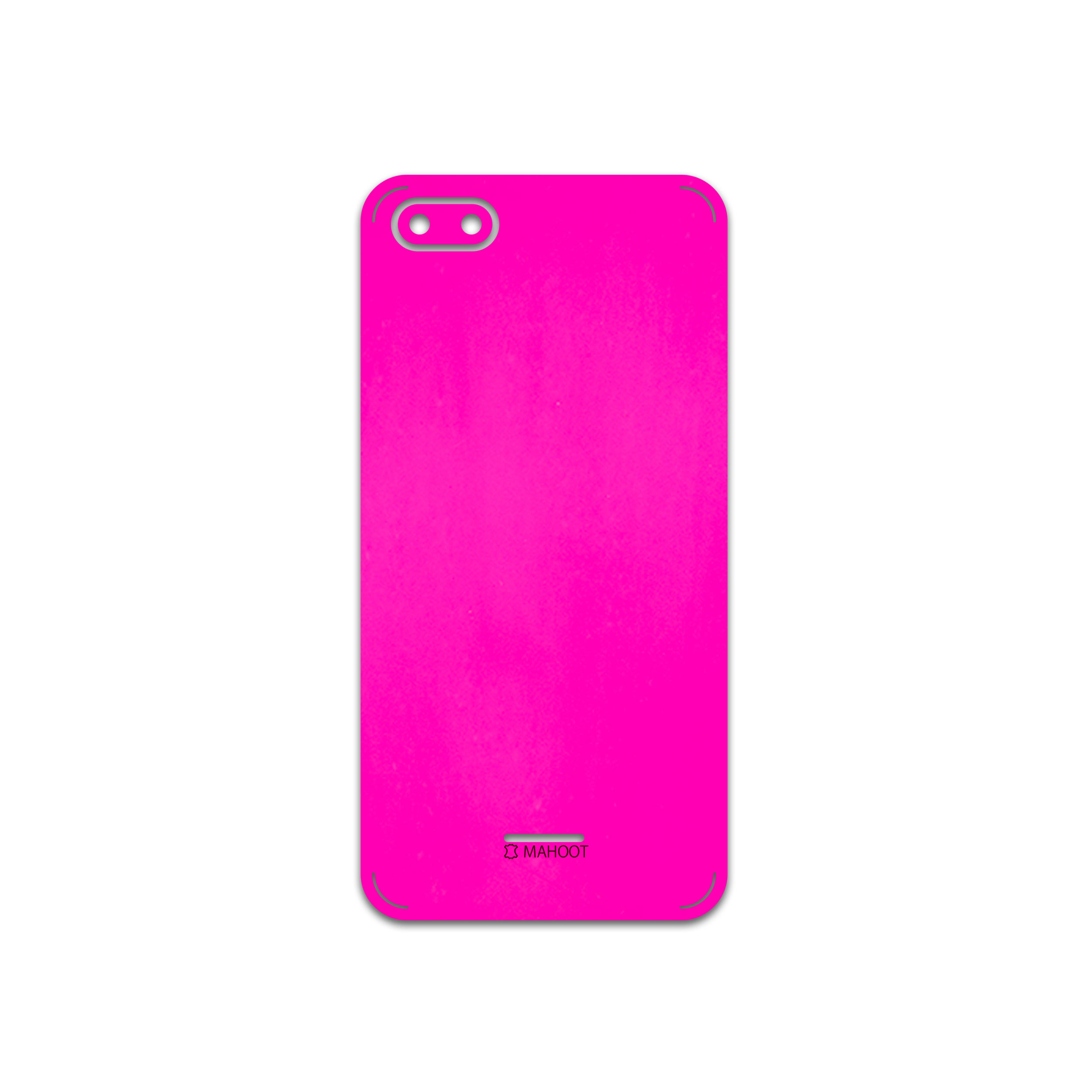 برچسب پوششی ماهوت مدل Phosphorus-Pink مناسب برای گوشی موبایل شیائومی Redmi 6A
