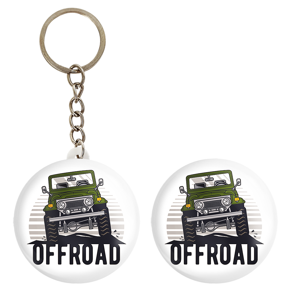 پیکسل خندالو مدل ماشین آفرود کد 10353 به همراه جاکلیدی