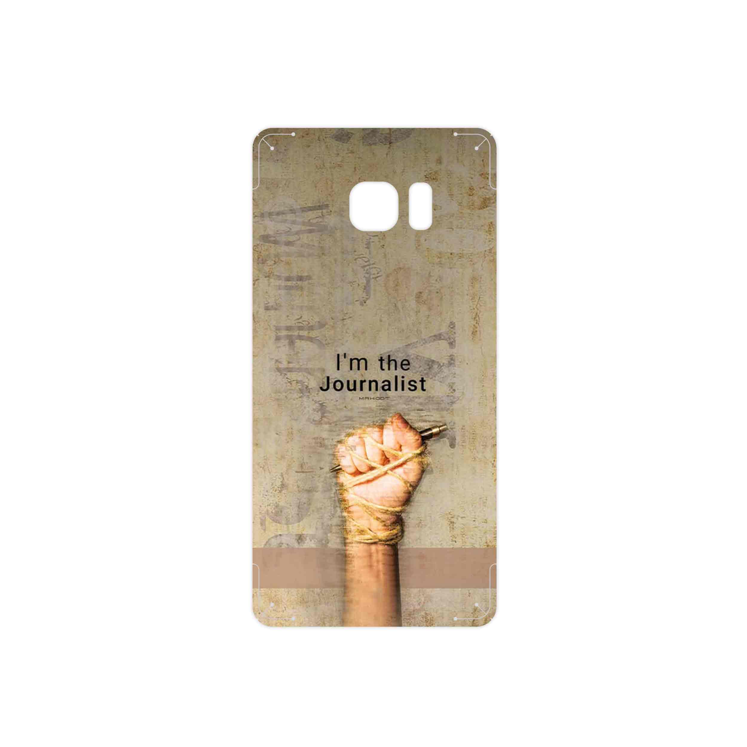 برچسب پوششی ماهوت مدل Journalist مناسب برای گوشی موبایل سامسونگ Galaxy Note 7