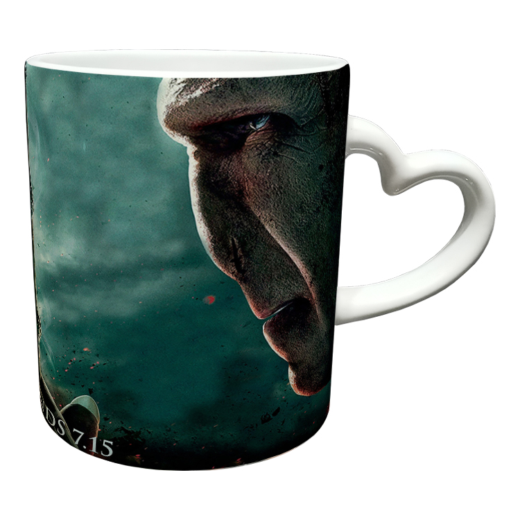 ماگ مدل دسته قلبی طرح هری پاتر کد 39