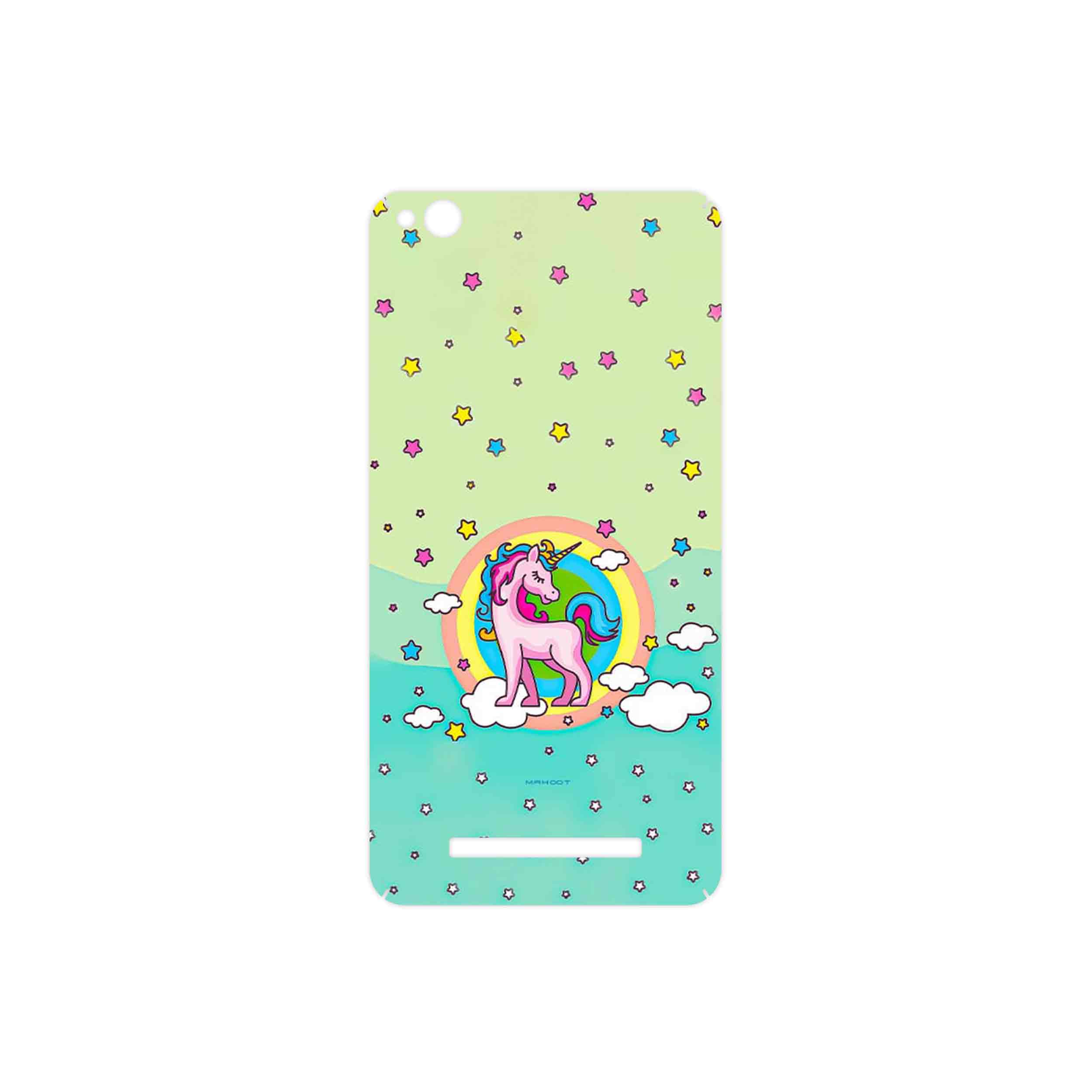 برچسب پوششی ماهوت مدل Rainbow unicorn adventure مناسب برای گوشی موبایل شیائومی Redmi 4A