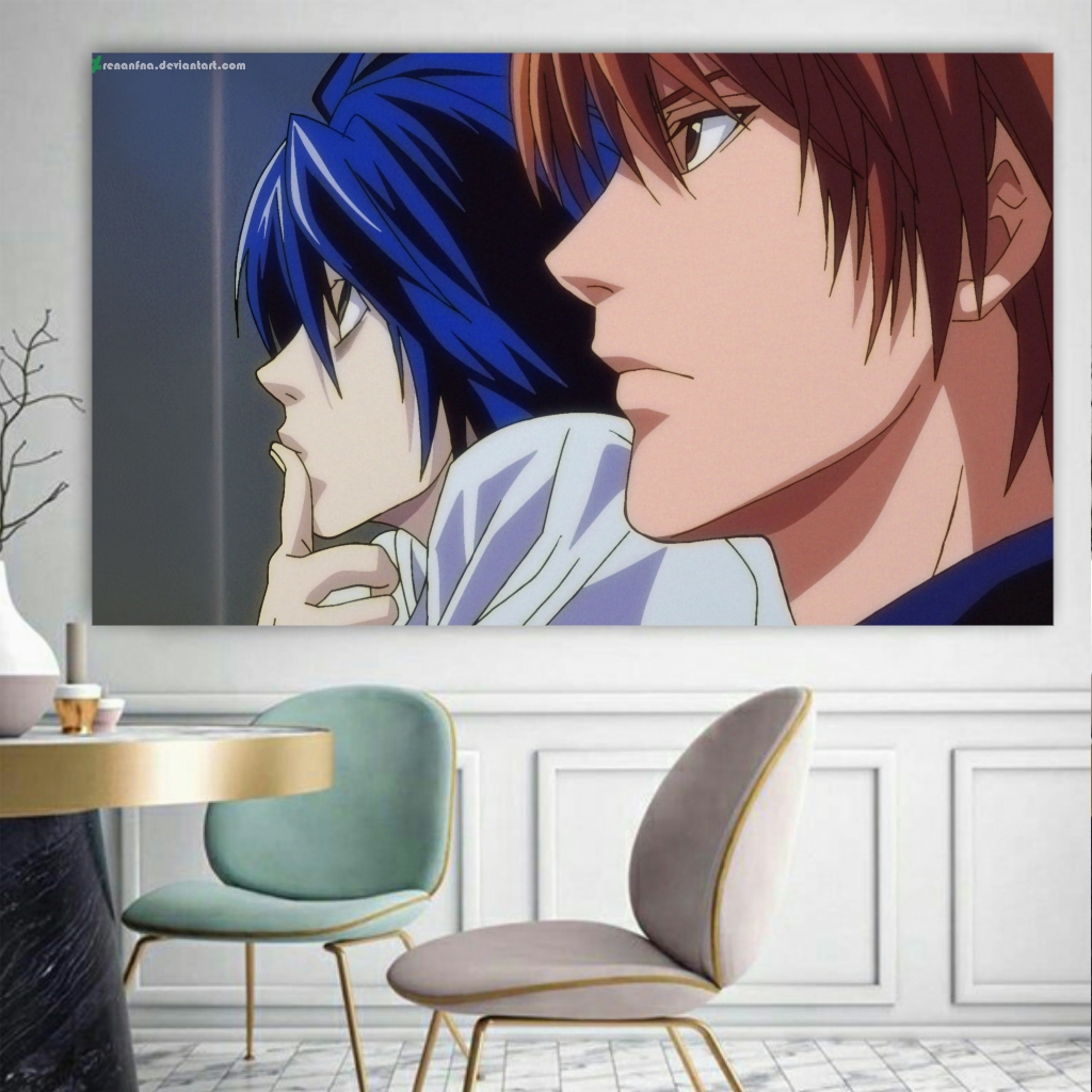 تابلو شاسی طرح انیمه دفترچه مرگ مدل KG206