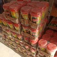 ترشی مخلوط انبه وزن یک کیلو برند نشنال 