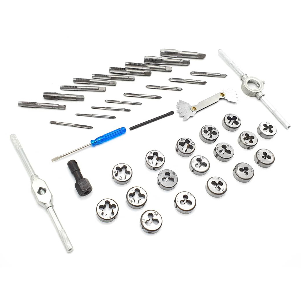  مته حدیده قلاویز و حدیده مدل TAP-AND-DIE-SET مجموعه 40 عددی