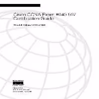خرید و دانلود نسخه کامل کتاب Cisco CCNA Exam #640-507 Certification Guide (With CD-ROM)