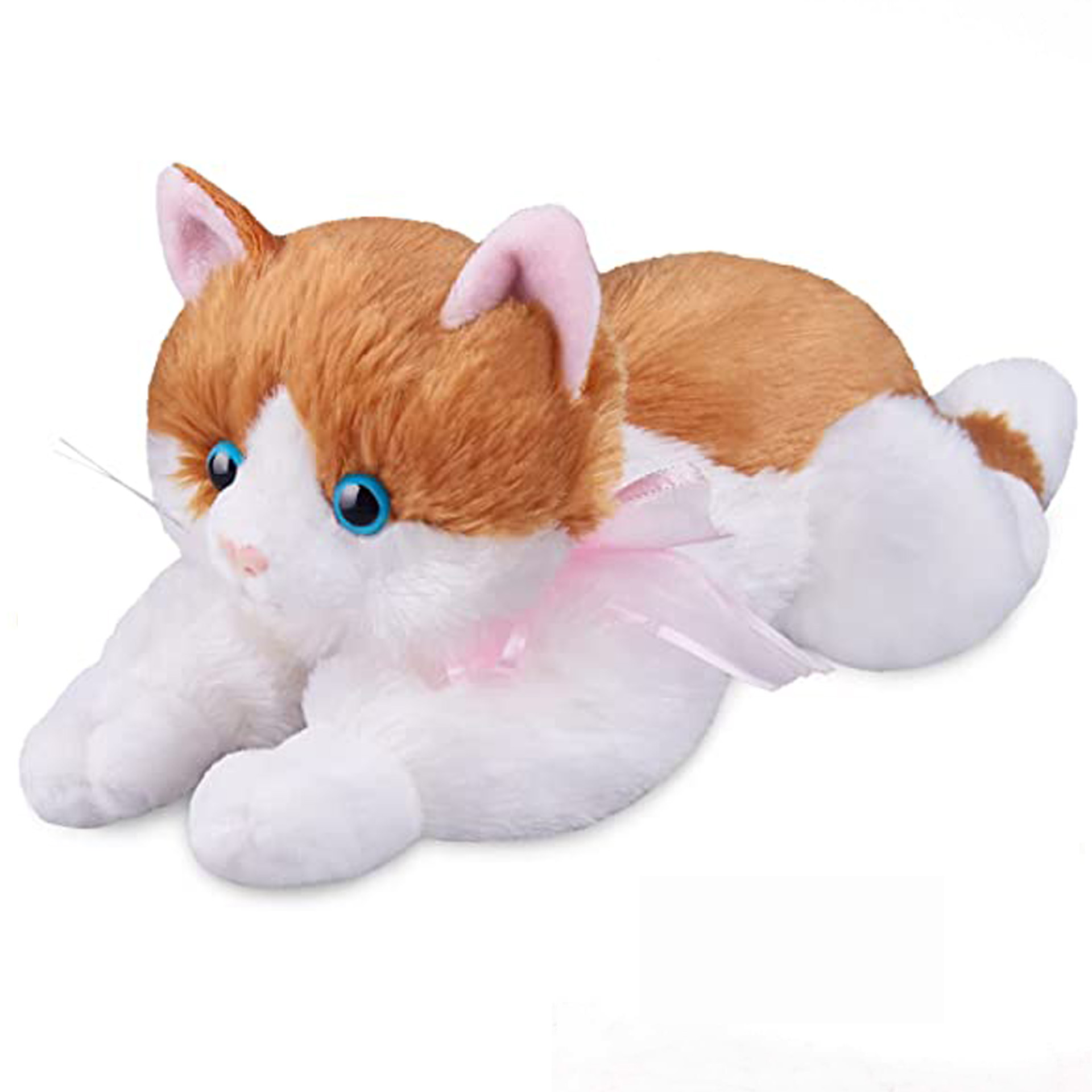 عروسک مدل گربه خوابيده کد C4 طول 30 سانتي متر