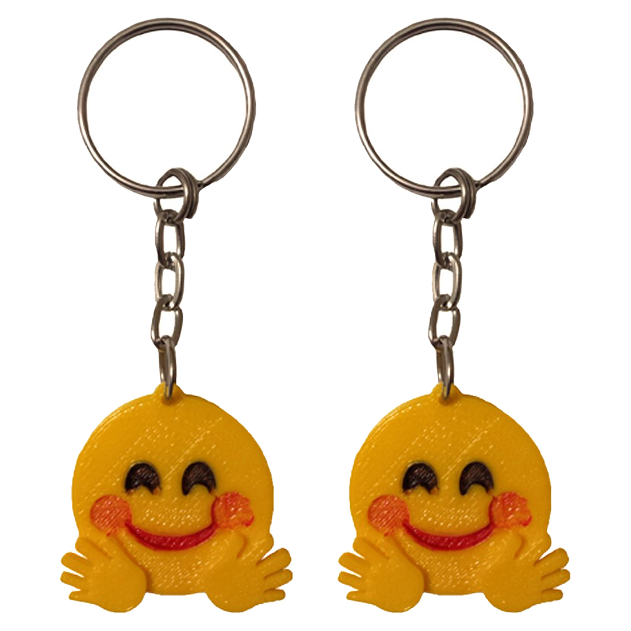 جاسوییچی طرح ایموجی مدل Hug بسته دو عددی