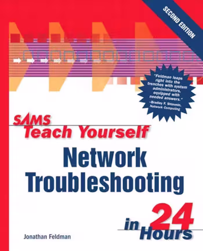 خرید و دانلود نسخه کامل کتاب Sams Teach Yourself Network Troubleshooting in 24 Hours (2nd Edition)
