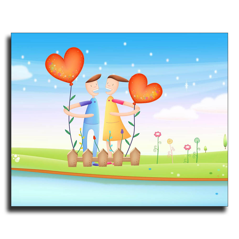 تابلو شاسی تکس پیک مدل Love 12