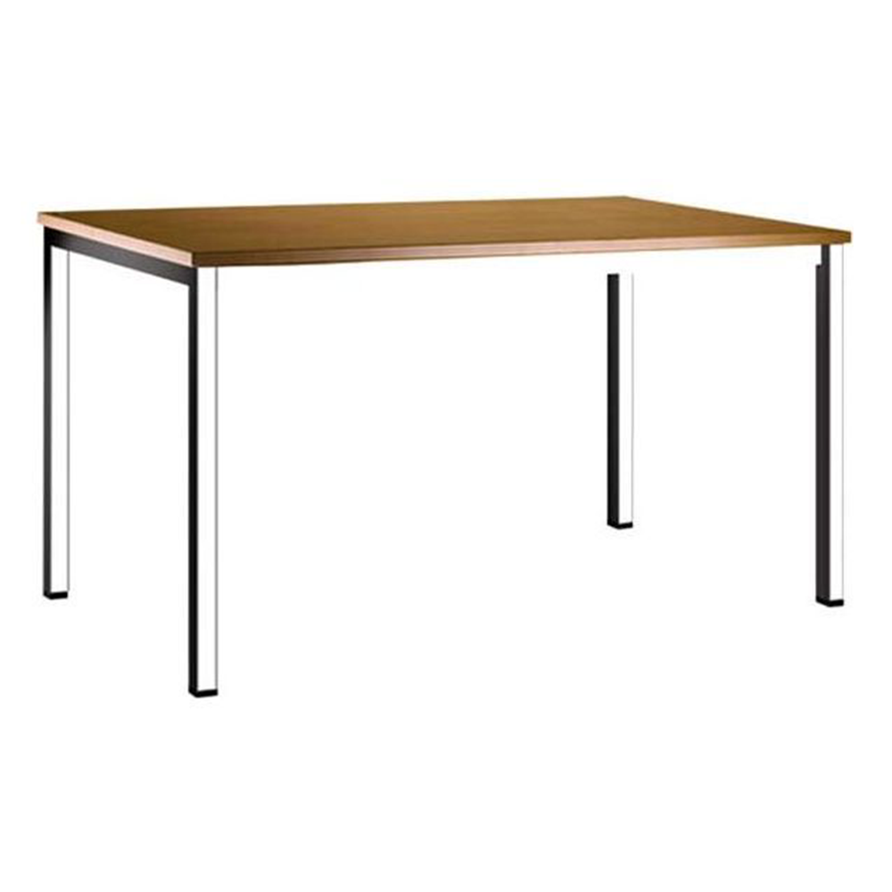 میز صفحه PVC مربع پایه کروم 80*80 کد 650 نظری