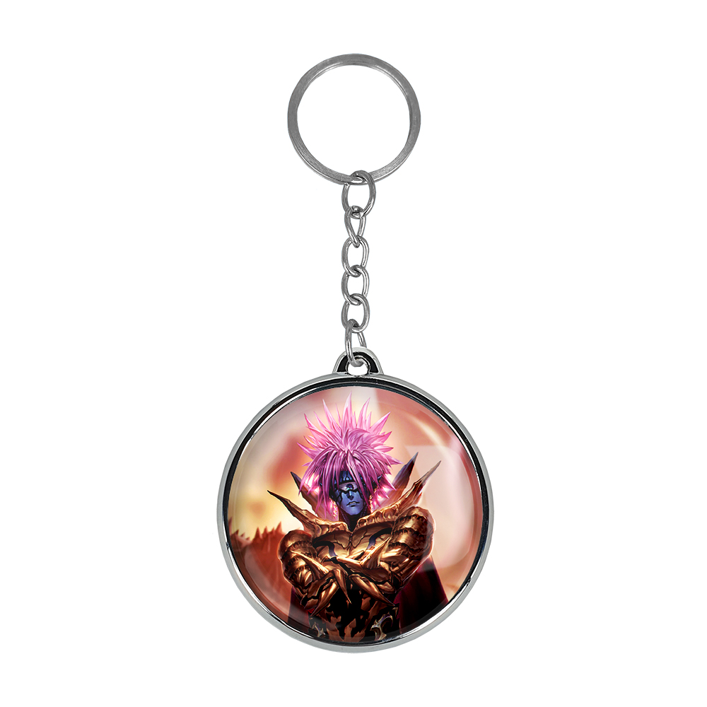 جاکلیدی خندالو طرح سایتاما و لرد بوروس انیمه مرد تک مشتی مدل دوطرفه کد 1135111350