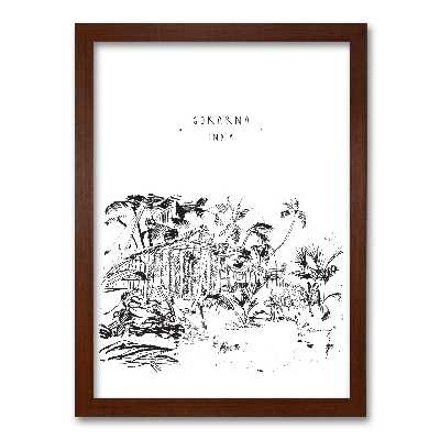 تابلو هیلما گالری کد HAP1826 BROWN